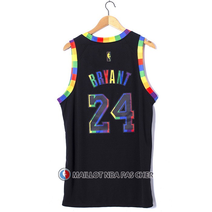 Maillot Los Angeles Lakers Kobe Bryant NO 24 Fashion Royalty 2022-23 Noir